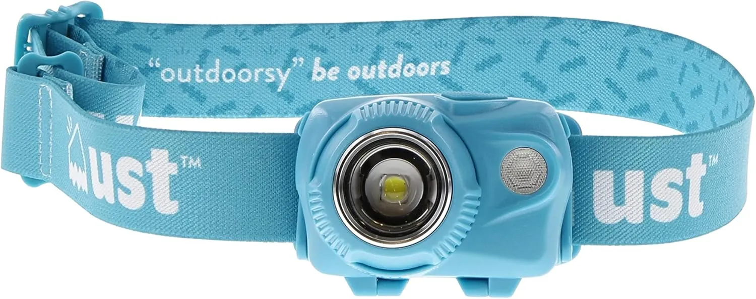 UST 20-12452 Brila 580 Dual Power LED Headlamp with Rechargeable Battery Pack, 2.45" x 1.6" x 1.7"