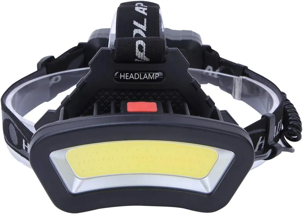 Uxsiya Multifunction C0B Flood Working Light Flashlight LED Rechargeable Lamp for Outdoor Camping Fishing