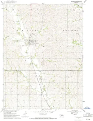 Valparaiso NE topo map, 1:24000 Scale, 7.5 X 7.5 Minute, Historical, 1969, Updated 1971, 27 x 22 in