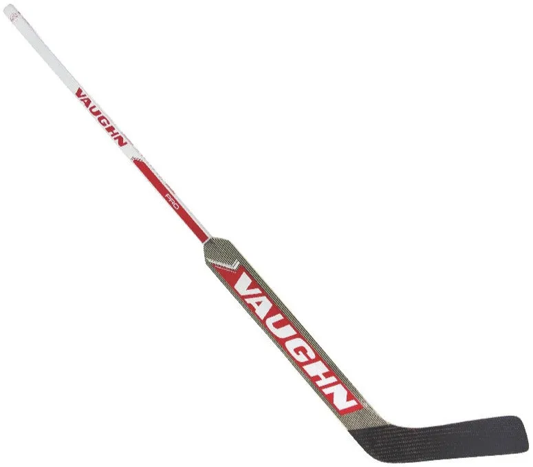 Vaughn VGS Pro V Custom Senior Goalie Stick (White/Red)