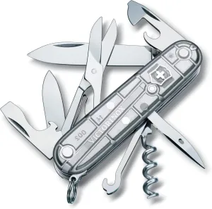 Victorinox Climber Swiss Army Knife, 14 Function Swiss Made Pocket Knife with 2 Blades, Corkscrew and Screwdriver