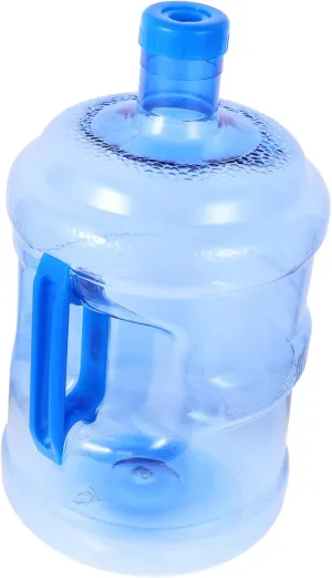 Wakauto Portable Outdoor Water Container with Cap Durable Pet Water Jug for Camping Hiking and Picnics Easy to Carry with Strong Handle for Outdoor Activities