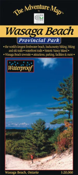 Wasaga Beach Provincial Park & Area Map