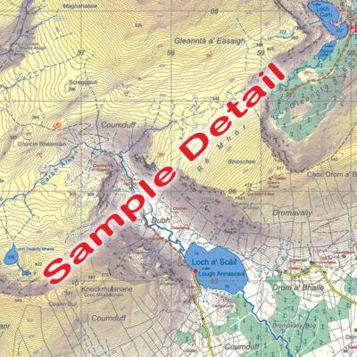 Waterproof Dingle Central 1:25k Map
