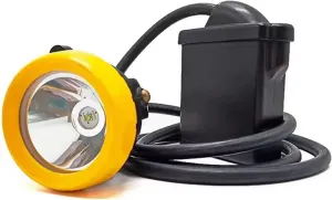 Waterproof Mining Night Work Camping Headlight, Portable Head Mounted Rechargeable Mining Lamp Suitable for Mountain Climbing and Cycling