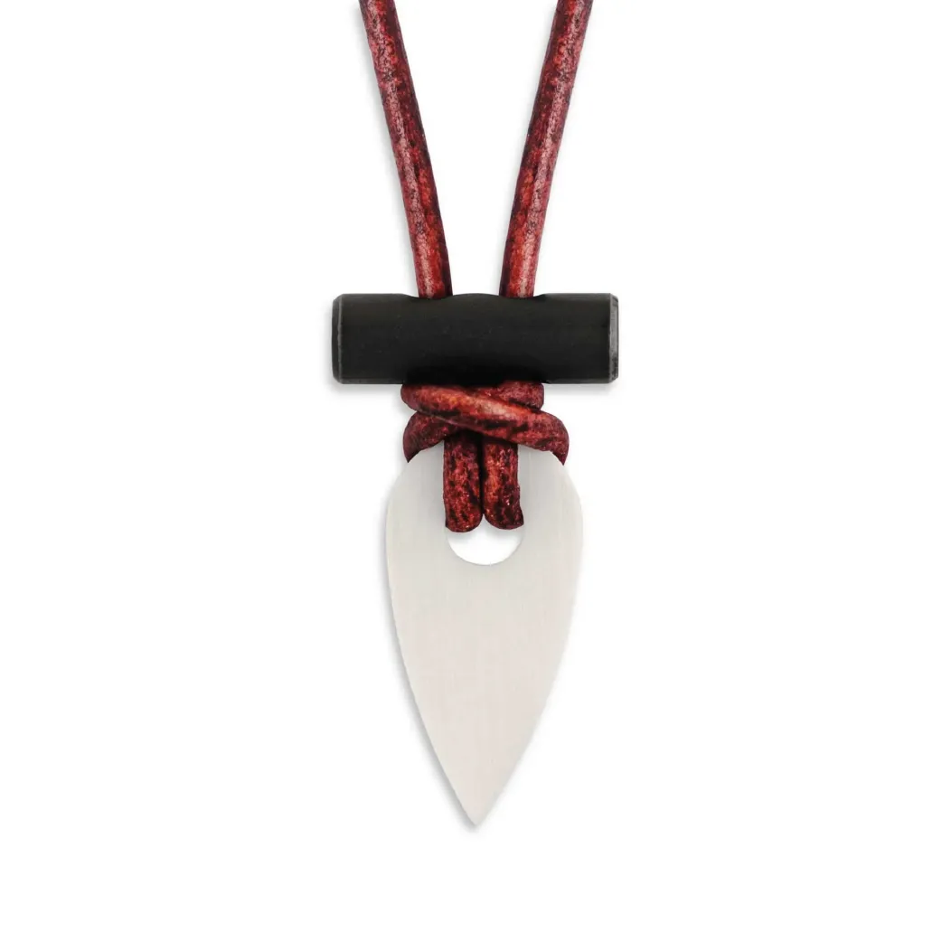 Wazoo Spark Fire Starter Leather Necklace