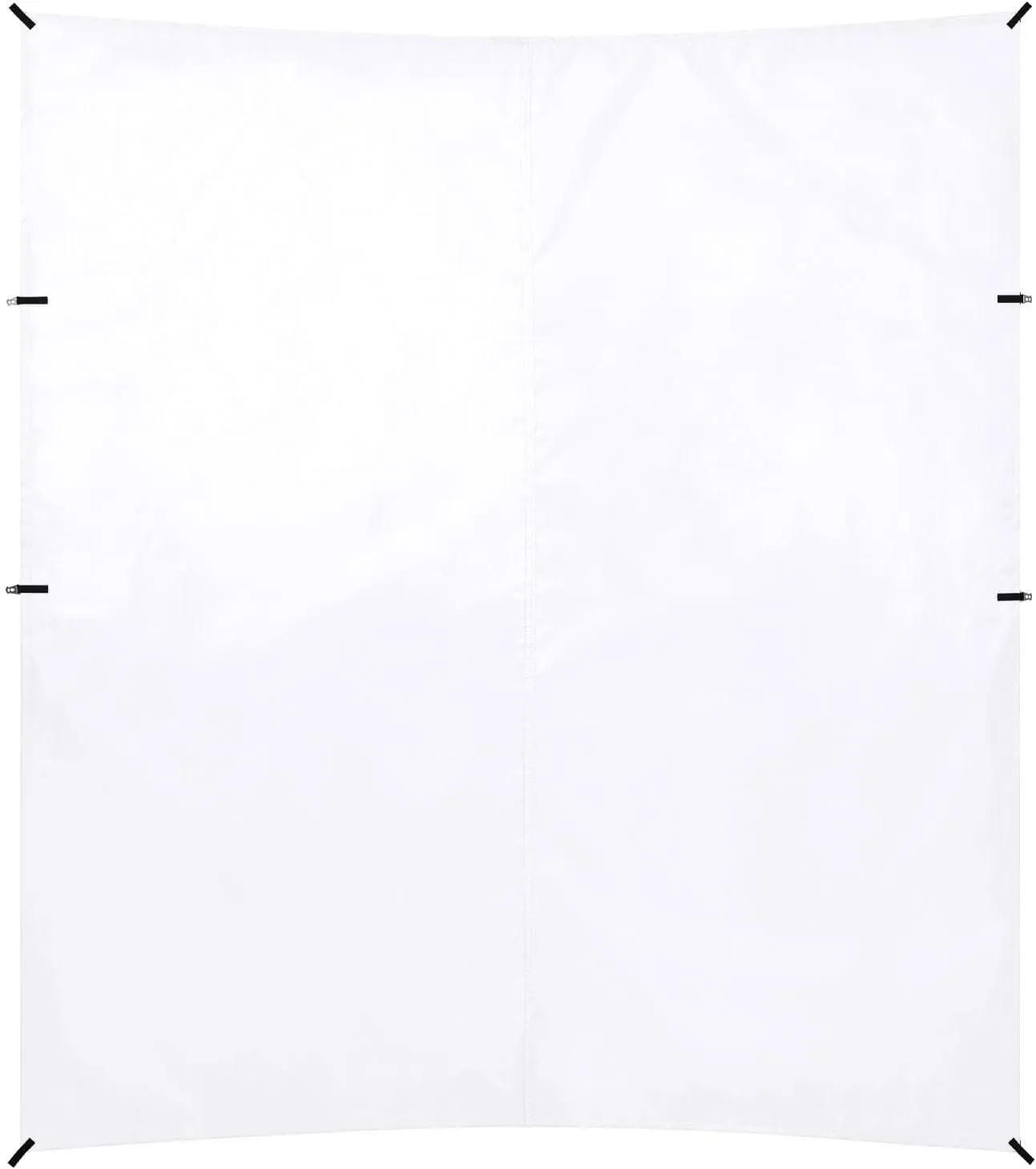 White Color Foldable Beach Canopy UPF50  Protection Easy Setup Shade Sun Shelter with Sand Shovel for Camping, Picnics, Backyard