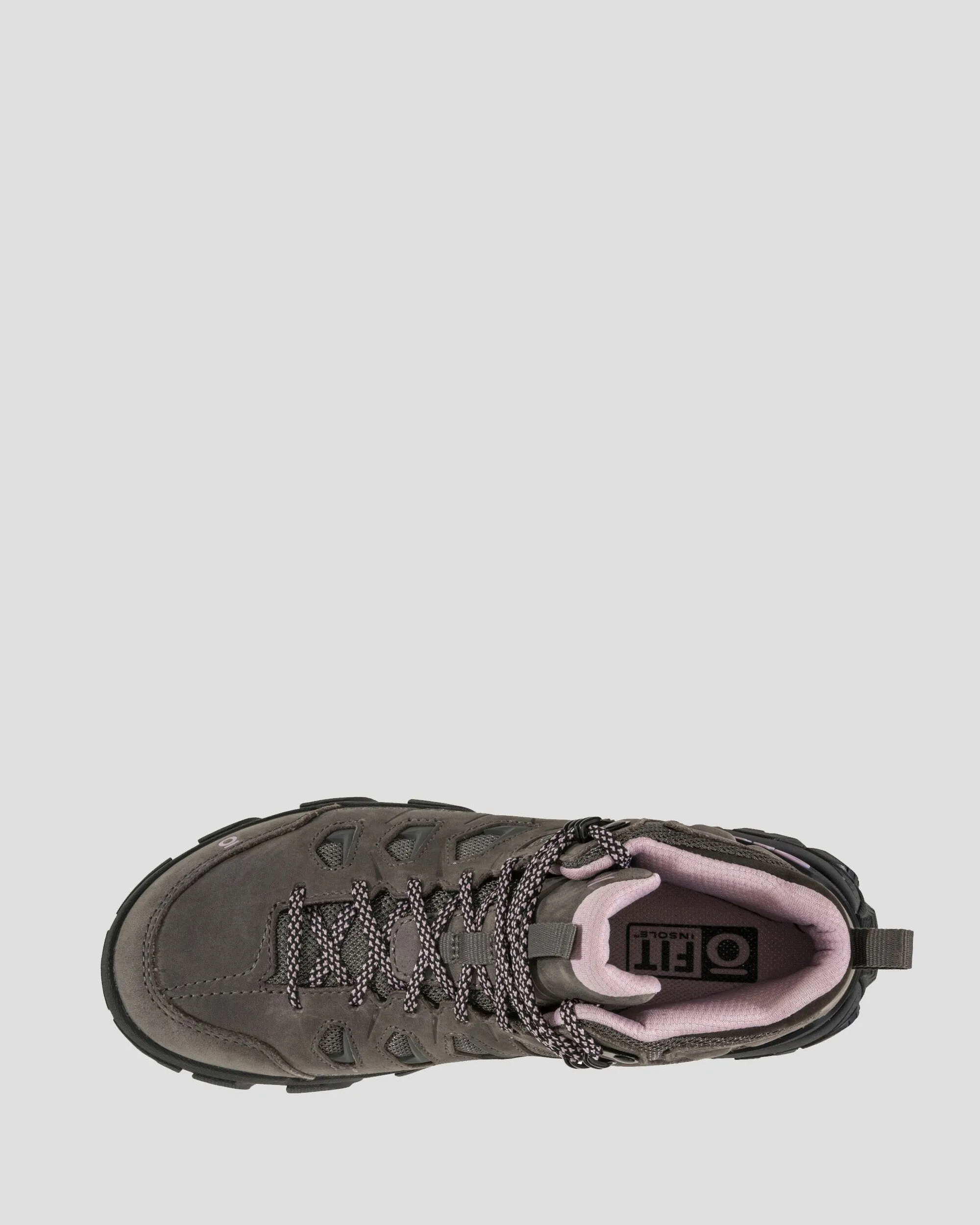 Women's Oboz Sawtooth X Mid Waterproof Hiking Boots - Wide - Charcoal