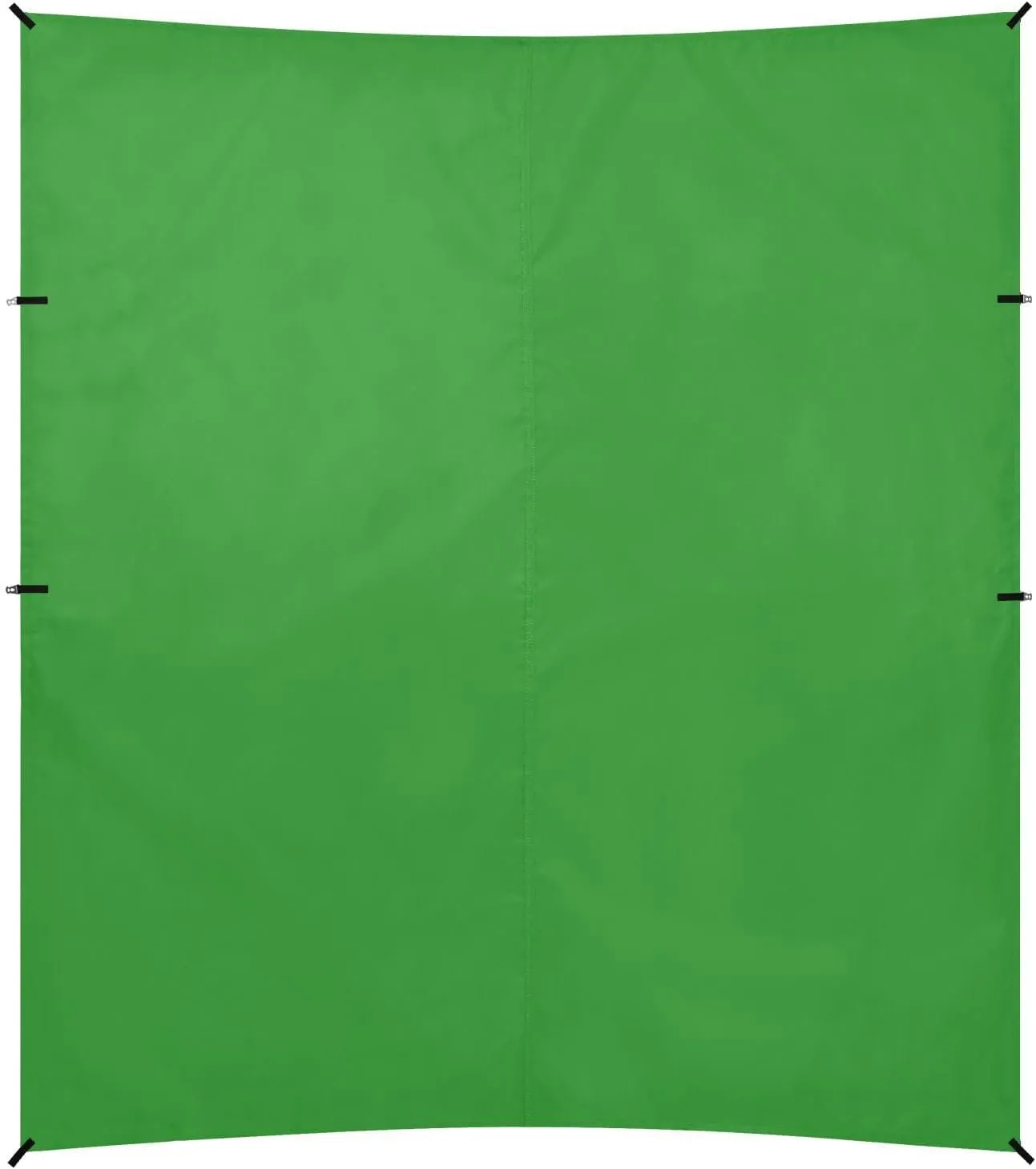 Woods Green Solid Color Pure Plain Foldable Beach Canopy UPF50  Lightweight Large Sun Shelter with Sandbags and Shovel for Backyard, Grassland, Park