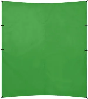 Woods Green Solid Color Pure Plain Foldable Beach Canopy UPF50  Lightweight Large Sun Shelter with Sandbags and Shovel for Backyard, Grassland, Park