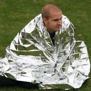 Wrap over safety blanket