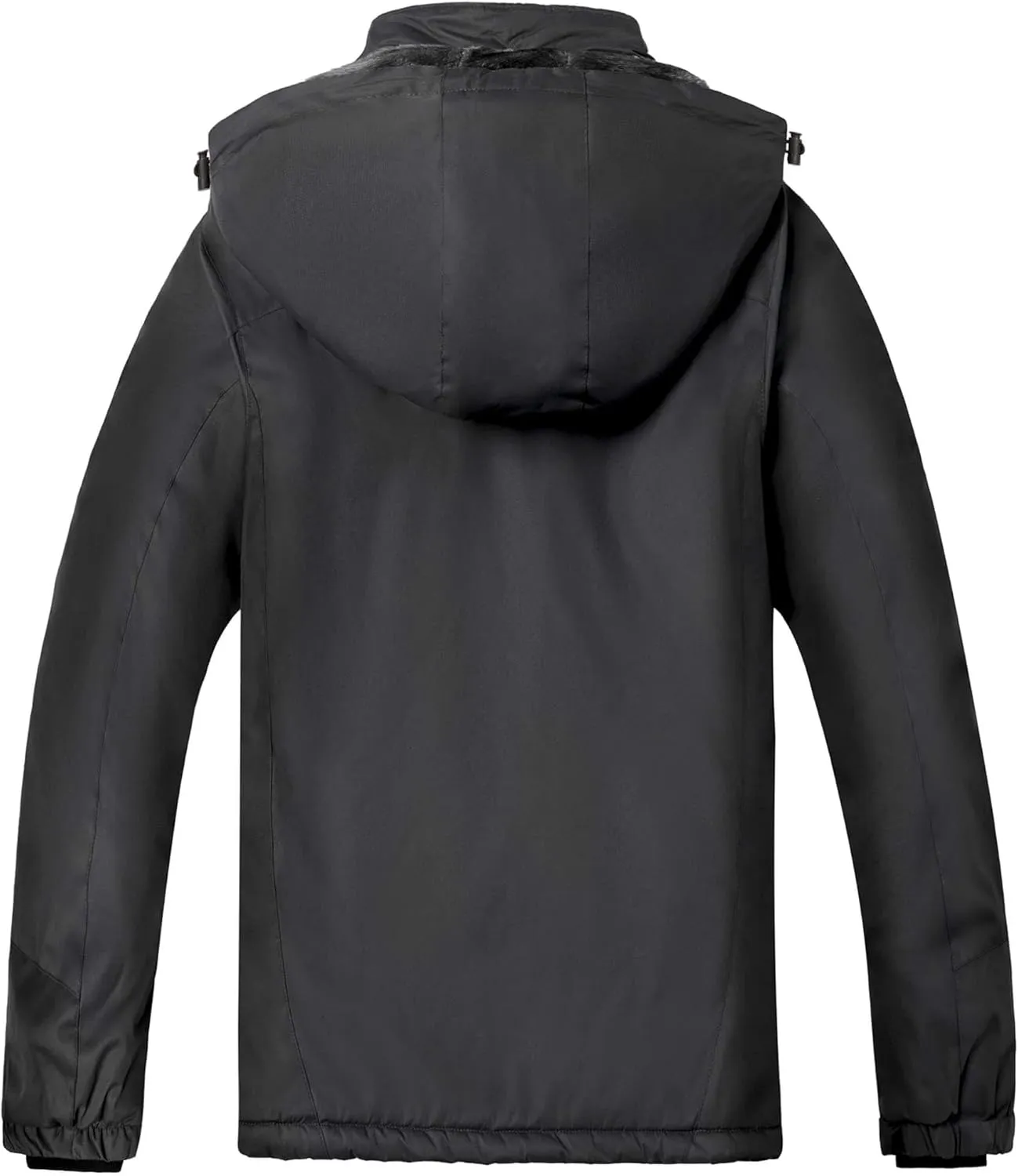 WULFUL Men's Waterproof Ski Jacket Warm Winter Snow Coat Mountain Windbreaker