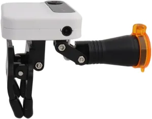 XUX 5W Headlight Headlamp with 2 Batteries Adjustable Light for Loupes Lab Magnifier Magnification Binocular