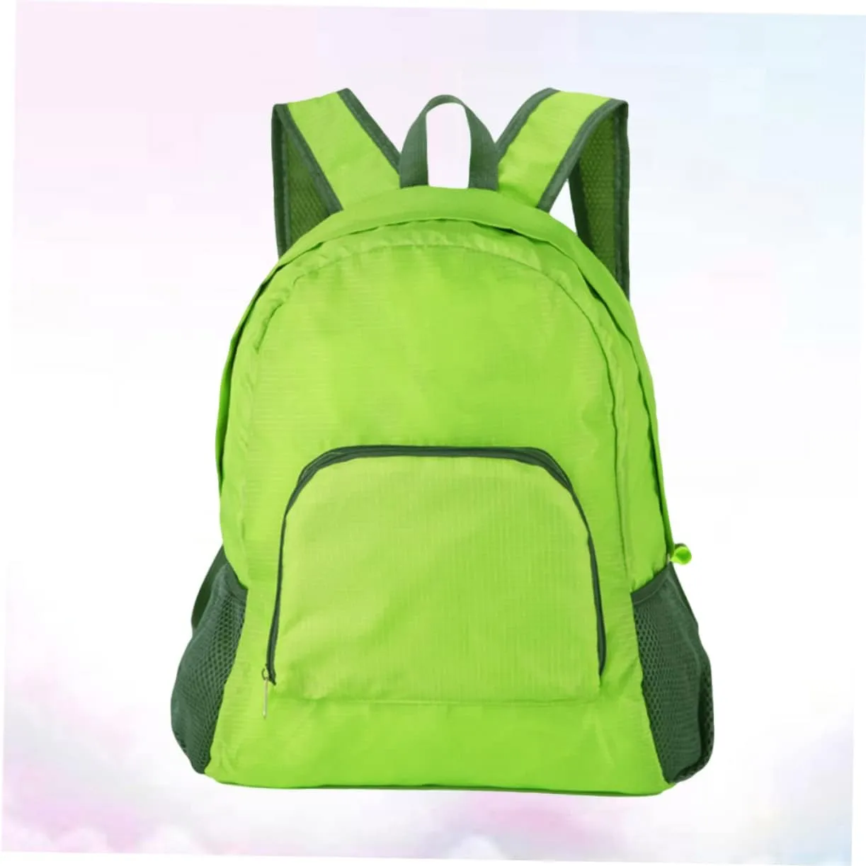 Yardwe 3pcs Travel Outdoor Lightweight Daypack Hiking Camping Expandable Mesh Pockets Umbrella Bottle
