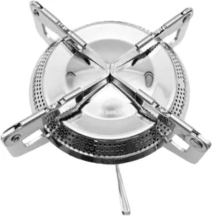 YARNOW 1set Portable Outdoor Stove of Camping Gas Stove Burner for Hiking Trekking and Picnics Button for Easy Use