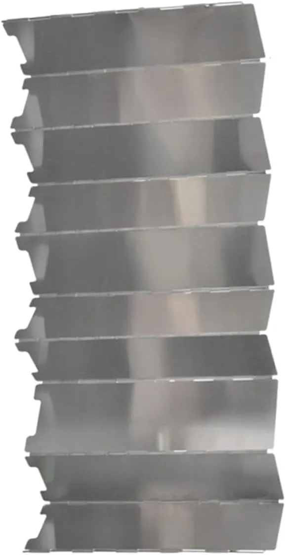YARNOW Aluminum Outdoor Stove Windscreen Folding Camping Windshield Portable Wind Deflector 10 Plates Storage Box