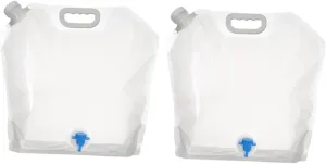 YARNOW Waterproof Bag Handle Large Capacity Collapsible Water Storage for Outdoor Adventures