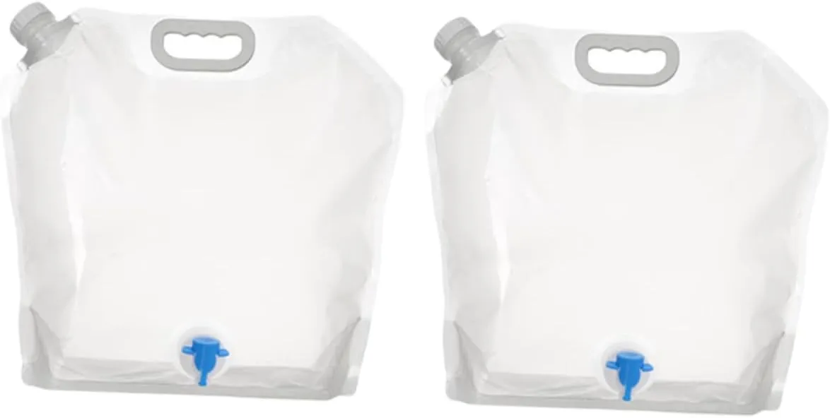 YARNOW Waterproof Bag Handle Large Capacity Collapsible Water Storage for Outdoor Adventures