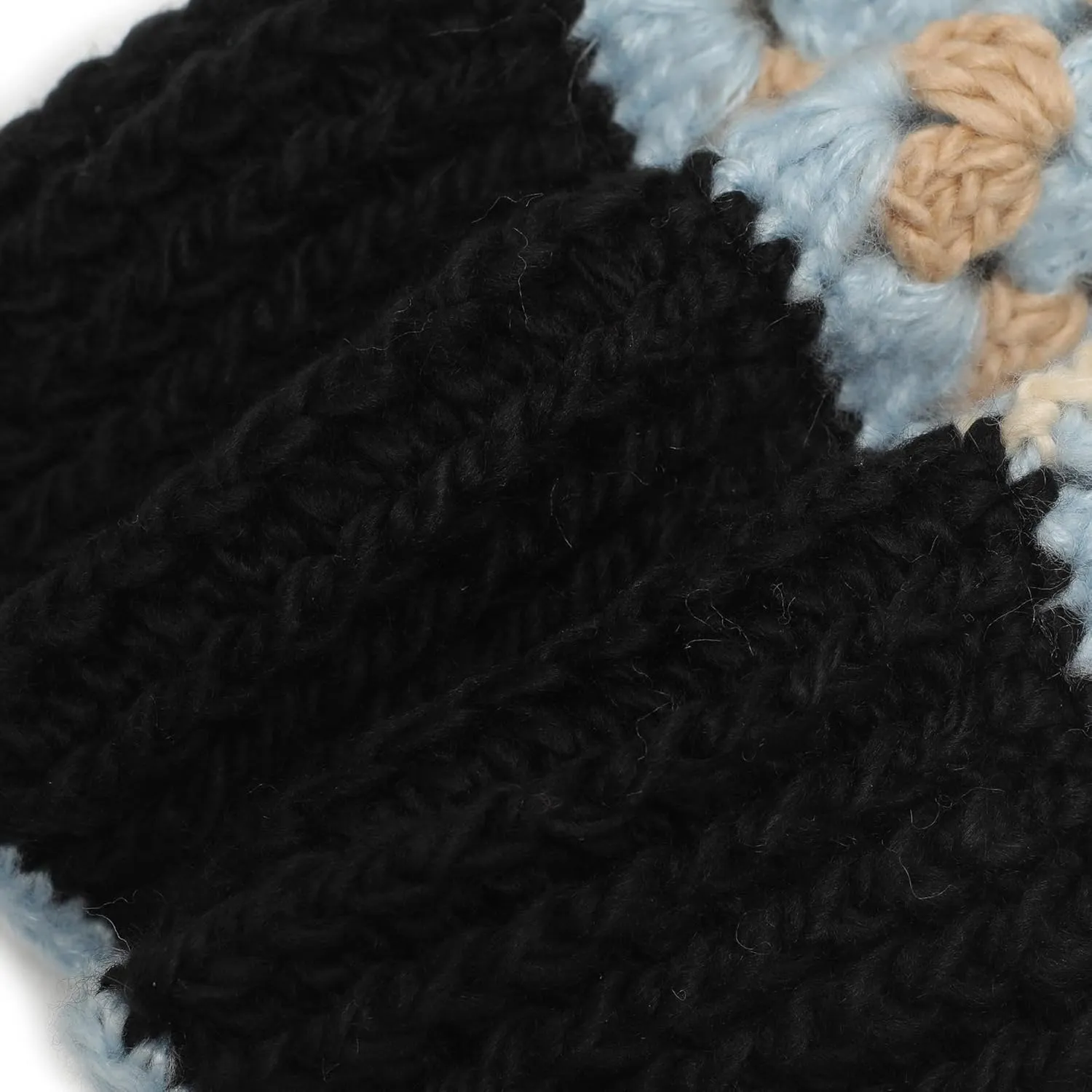 ZLYC Winter Knitted Winter Hat Windproof Hooded Scarf Balaclava Beanie Hat for Women